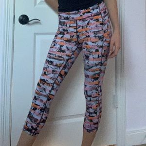 Lululemon Multicolor Capri Leggings